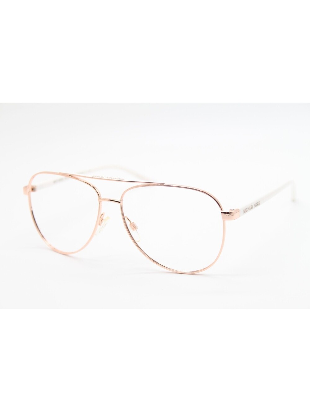 NEW MICHAEL KORS MK 5007 HVAR 1080R1 ROSE GOLD WHITE AUTHENTIC EYEGLASSES 59-14